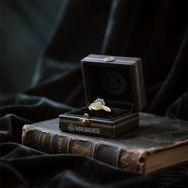Máni Sun & Moon Ring Set