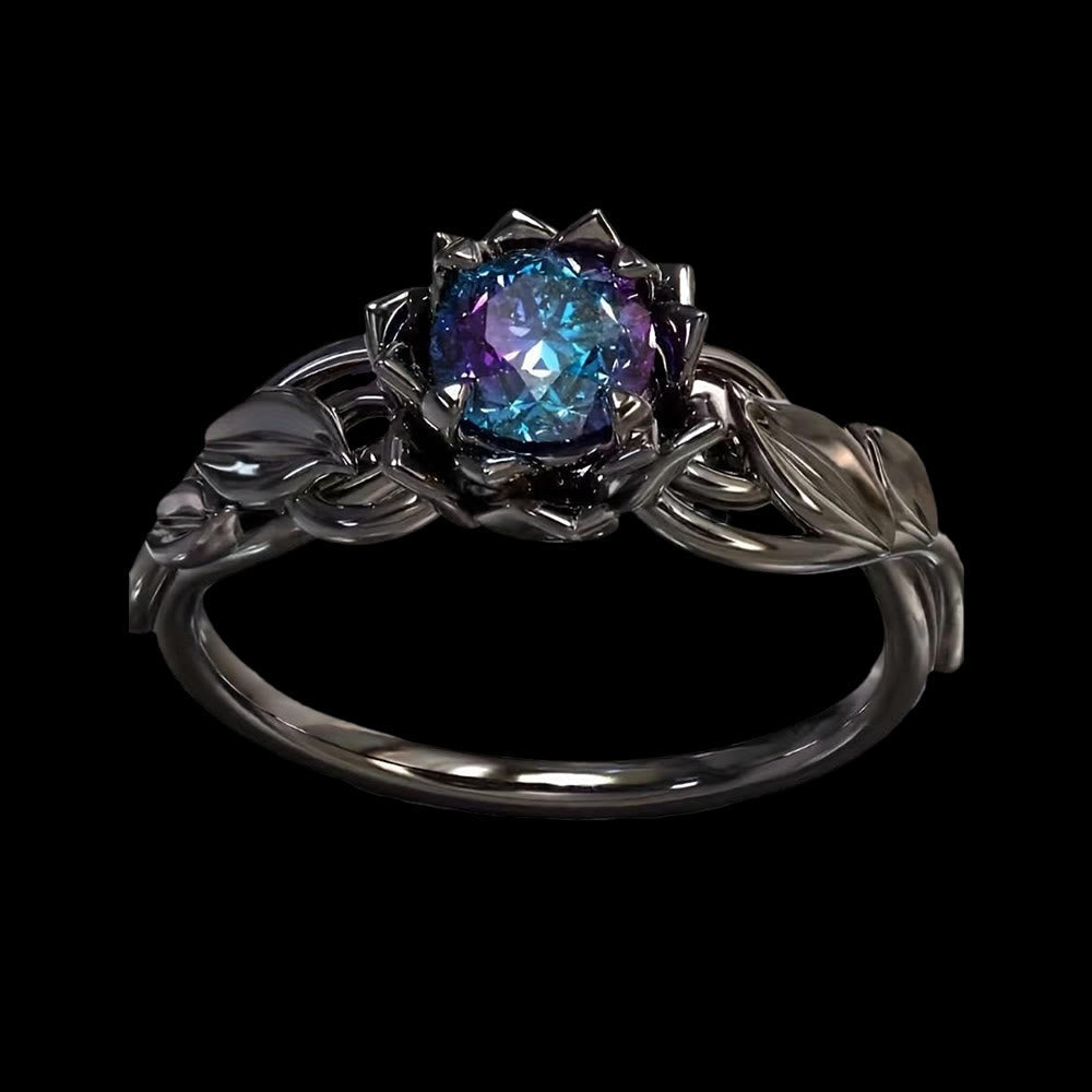 Aurora Flower Knot Ring