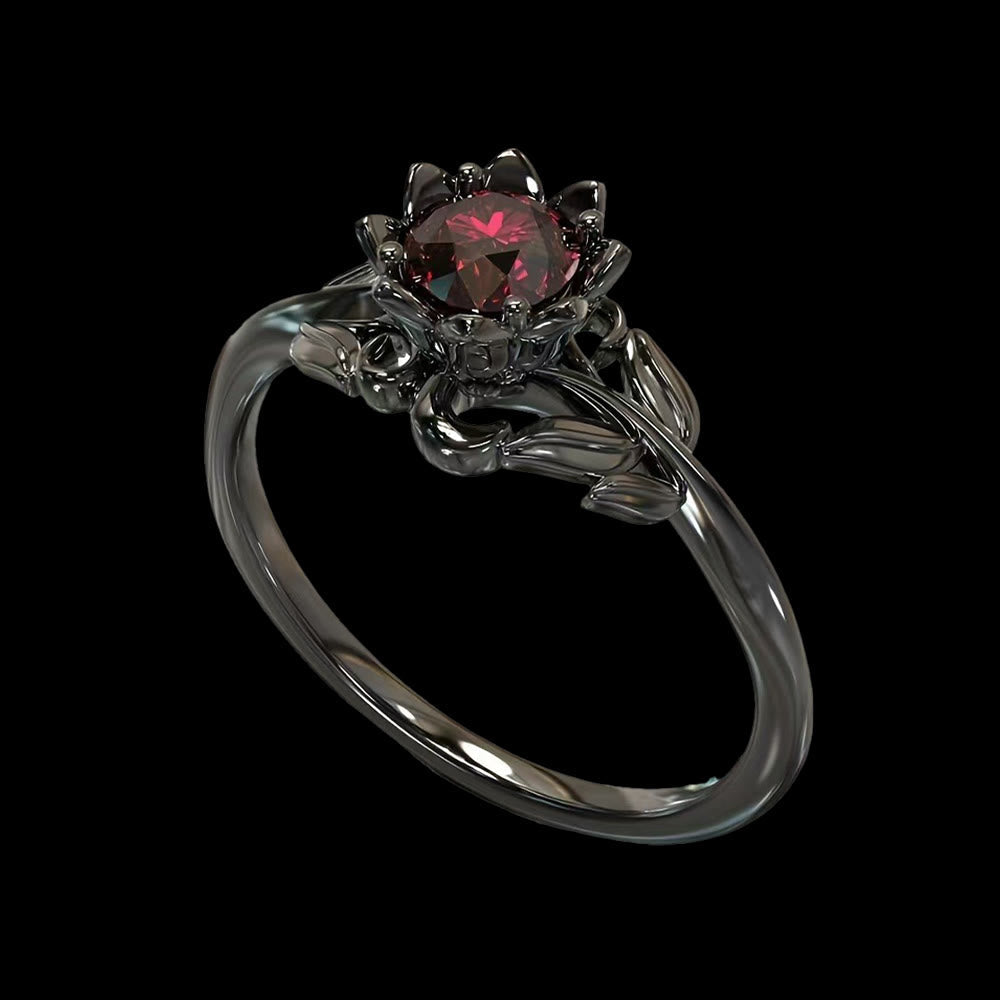 Aurora Flower Knot Ring