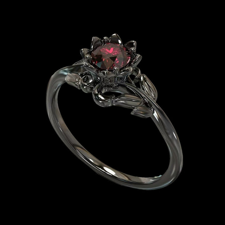 Aurora Flower Knot Ring