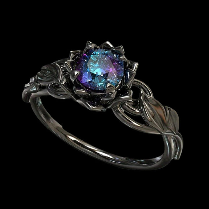 Aurora Flower Knot Ring
