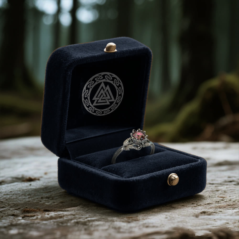 Aurora Flower Knot Ring