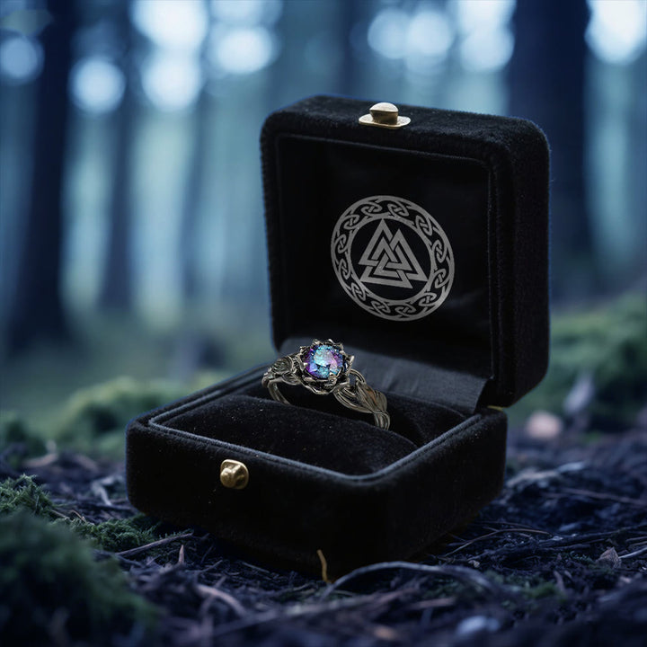 Aurora Flower Knot Ring