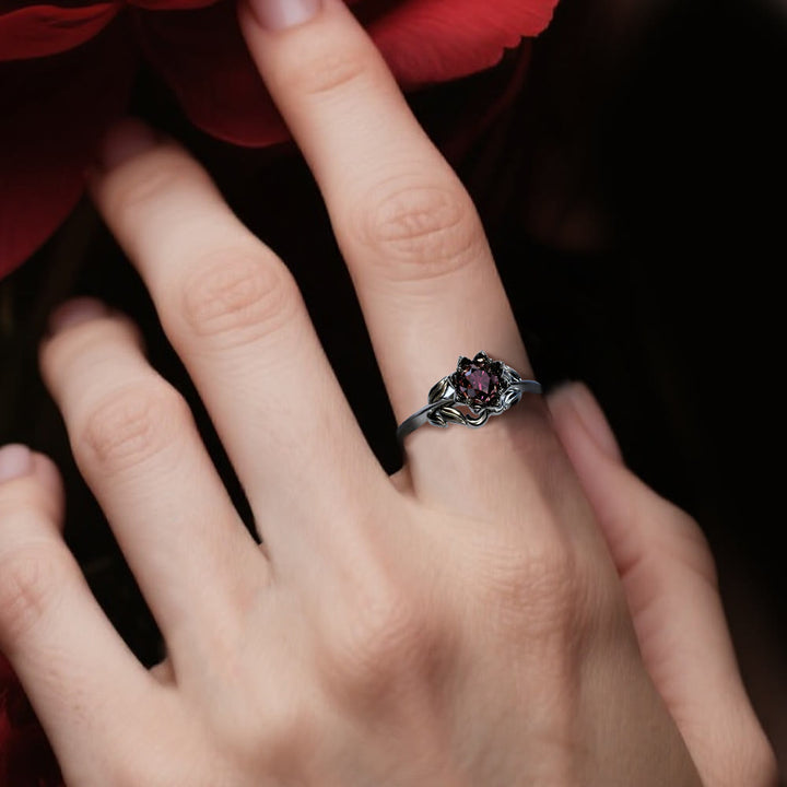 Aurora Flower Knot Ring