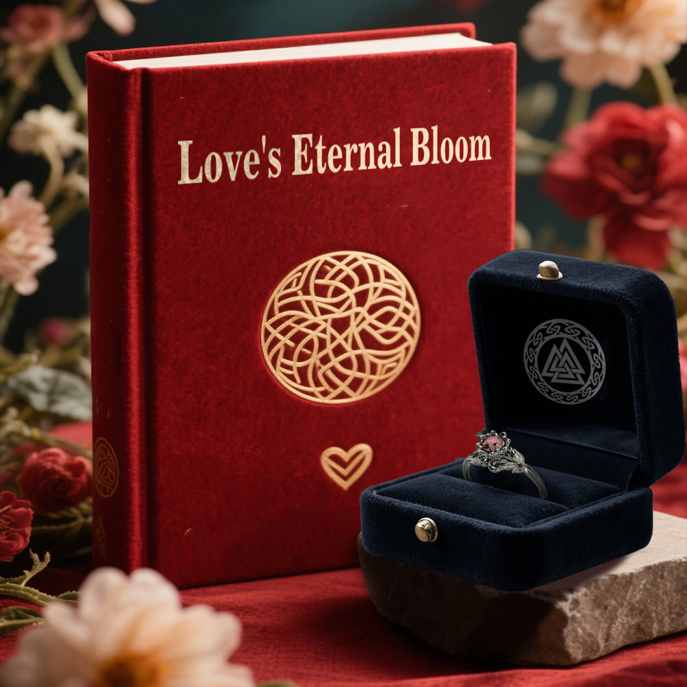 Aurora Flower Knot Ring