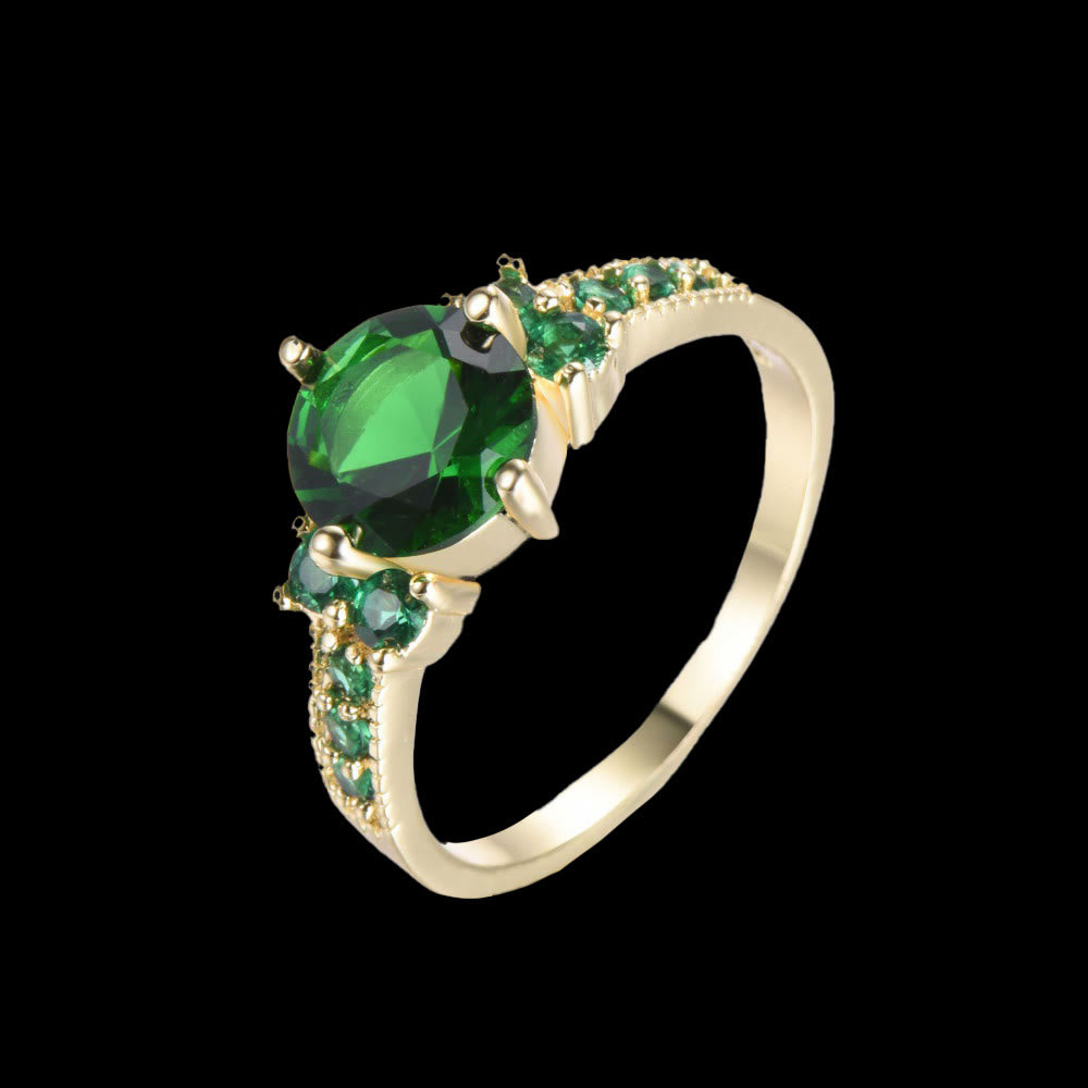 Midnight Blossom of Freyja Ring