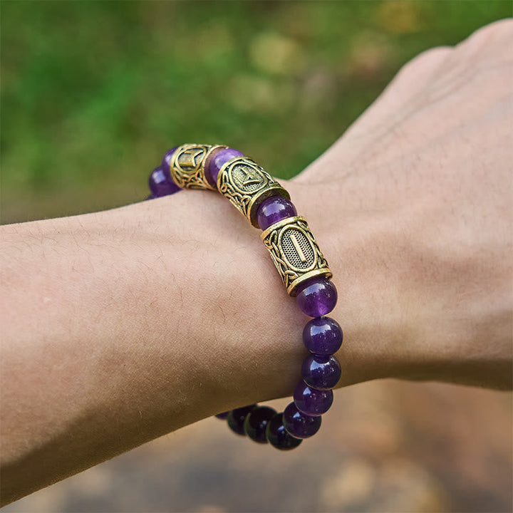 Heterochromatic Assorted Crystal Beaded Bracelet