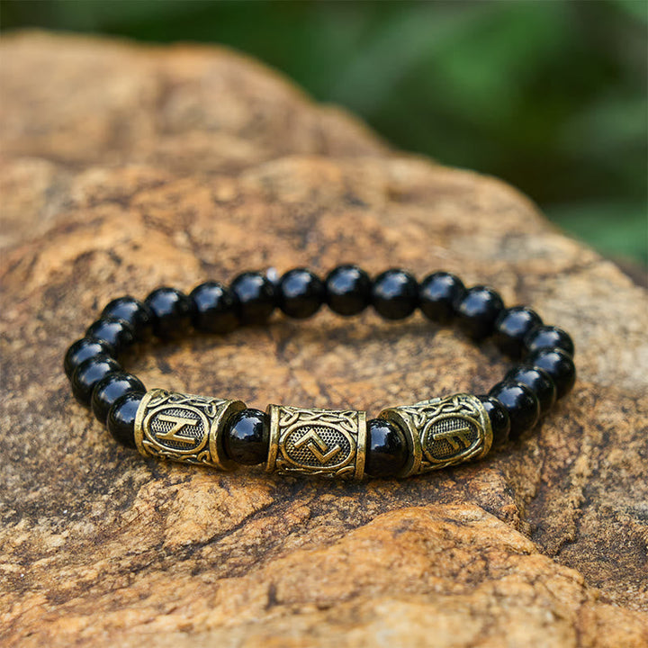 Heterochromatic Assorted Crystal Beaded Bracelet