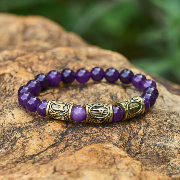 Heterochromatic Assorted Crystal Beaded Bracelet