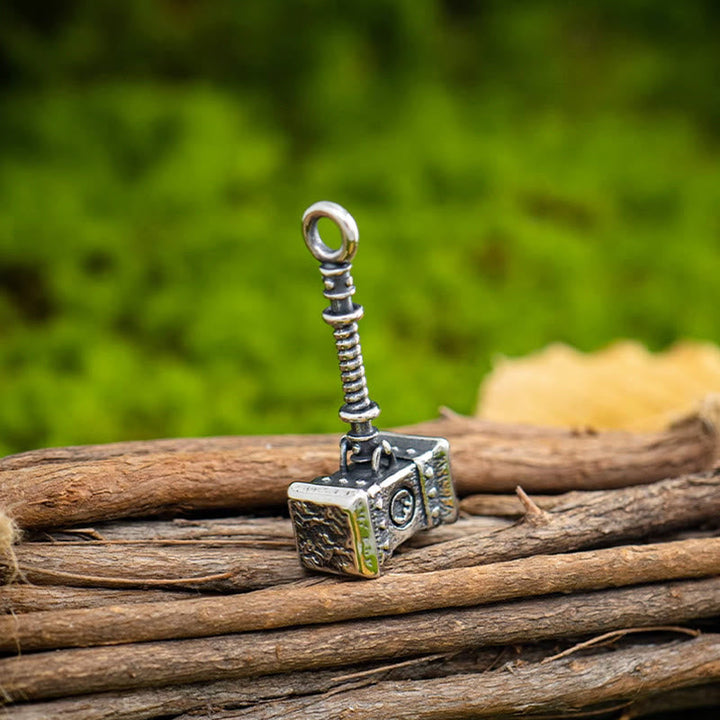 Forged Stormbreaker Mjolnir Necklace