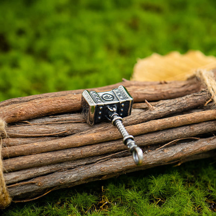 Forged Stormbreaker Mjolnir Necklace