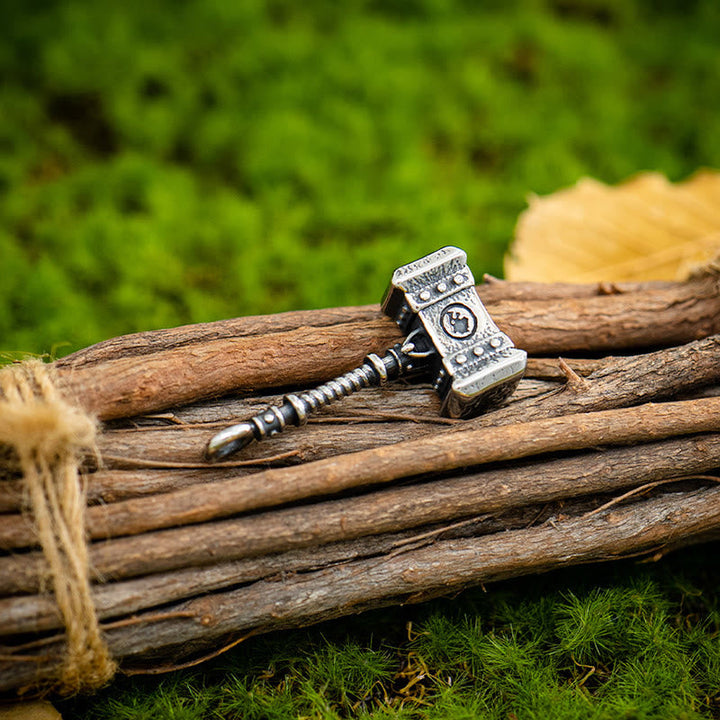 Forged Stormbreaker Mjolnir Necklace