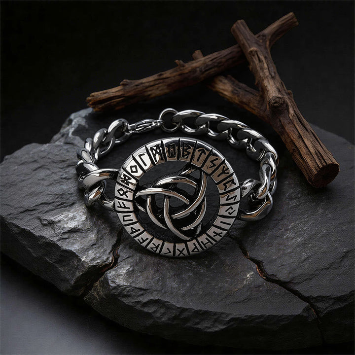 Viking Celtic Knot Stainless Steel Bracelet