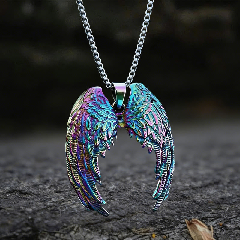 Nordic Feathered Wings Necklace