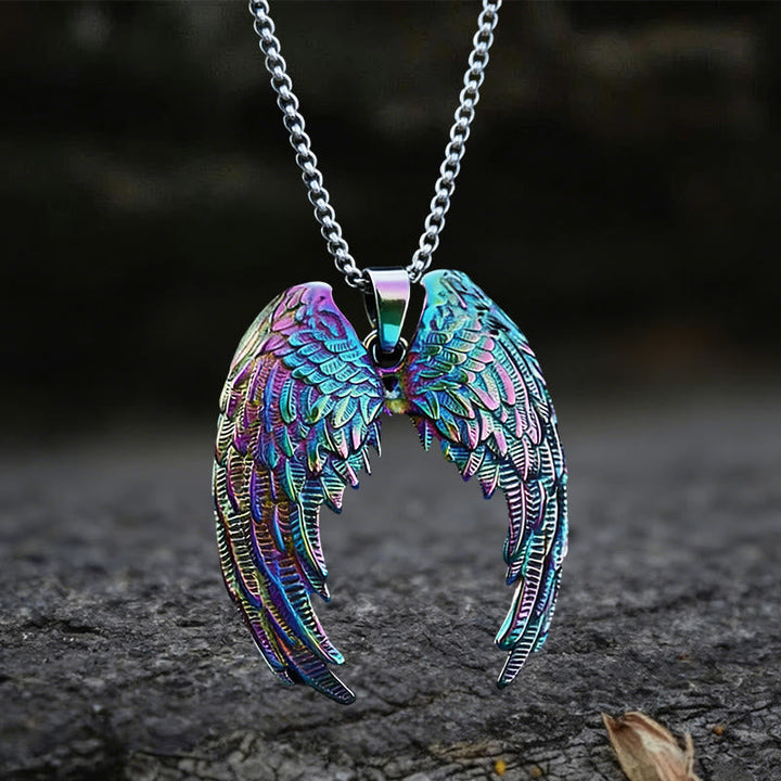 Nordic Feathered Wings Necklace