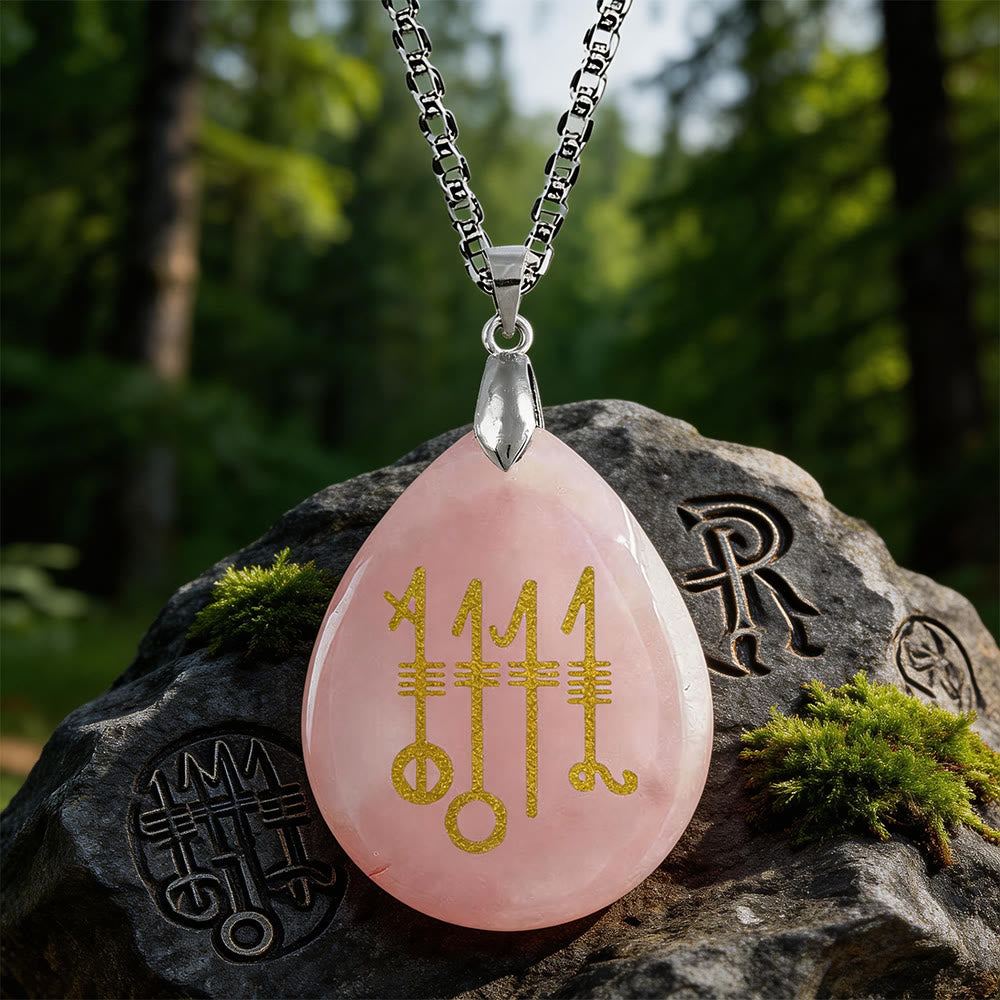 Svefnthorn Sleep Ward Crystal Necklace