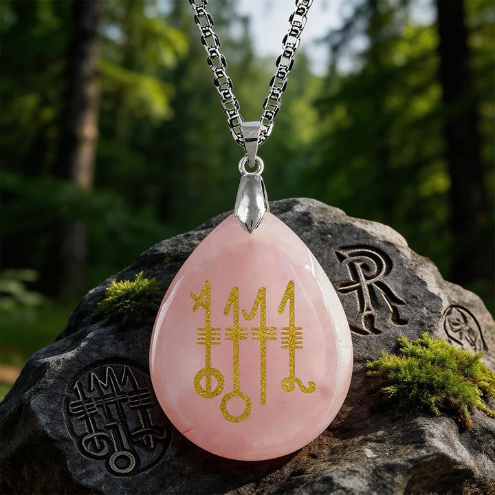 Svefnthorn Sleep Ward Crystal Necklace