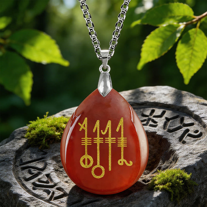 Svefnthorn Sleep Ward Crystal Necklace