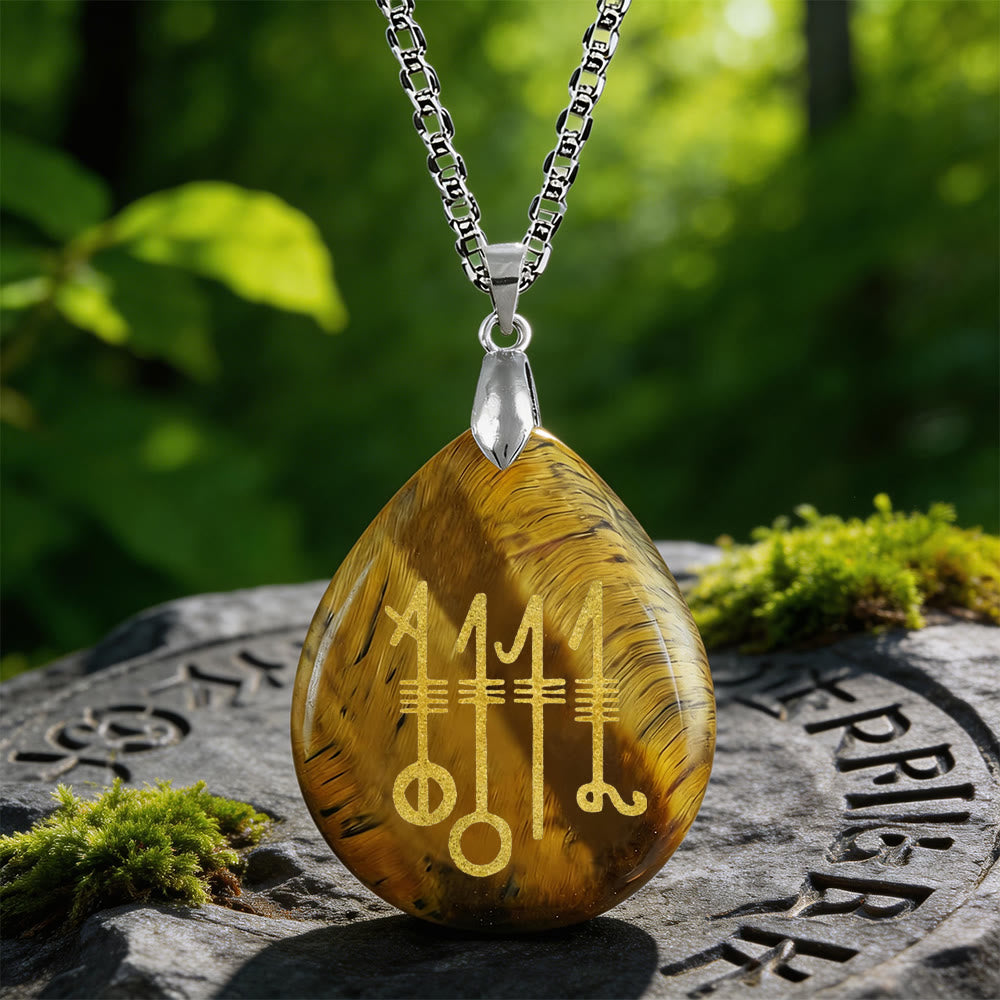 Svefnthorn Sleep Ward Crystal Necklace