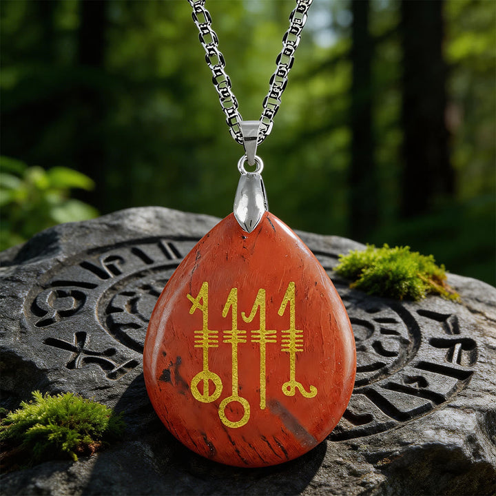 Svefnthorn Sleep Ward Crystal Necklace
