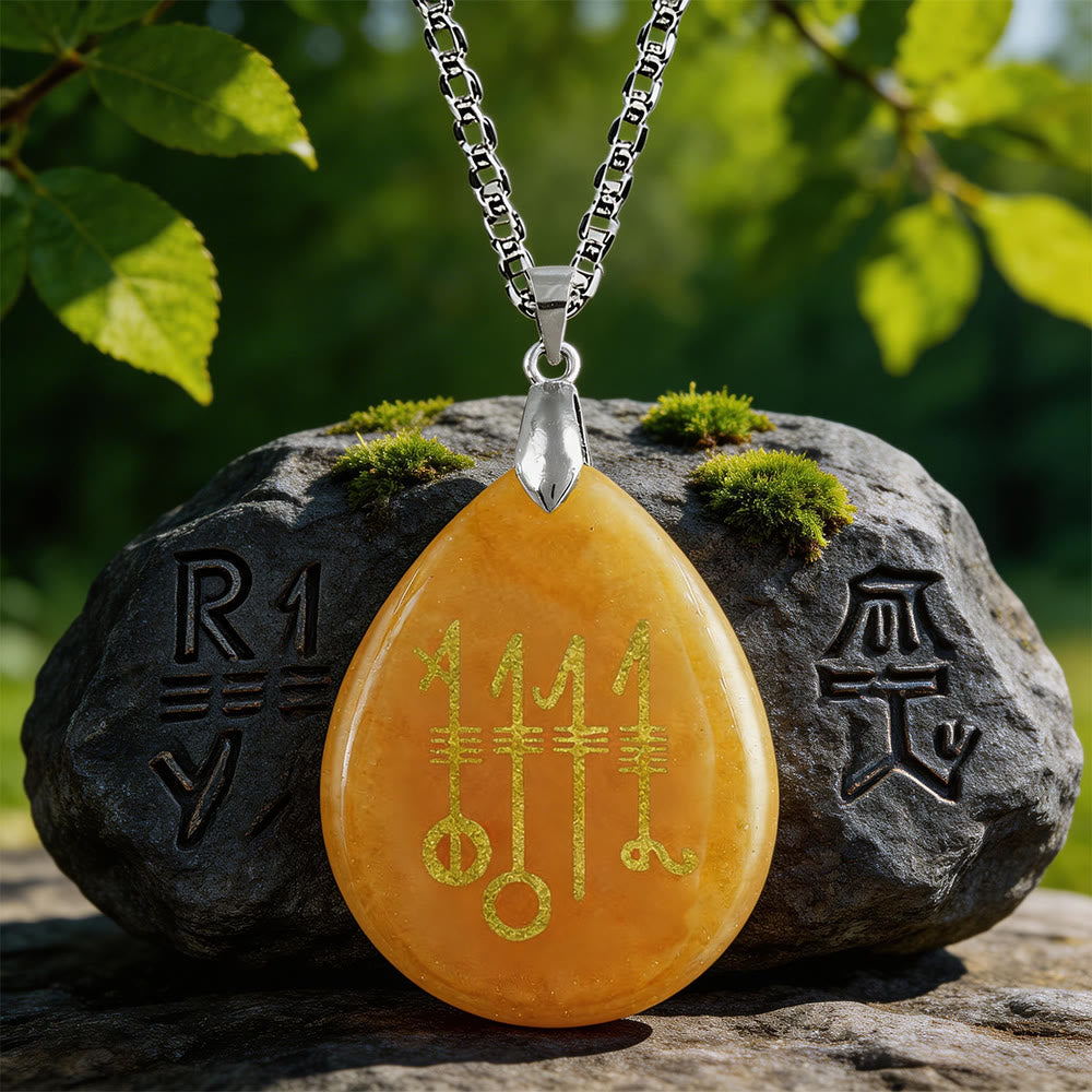 Svefnthorn Sleep Ward Crystal Necklace