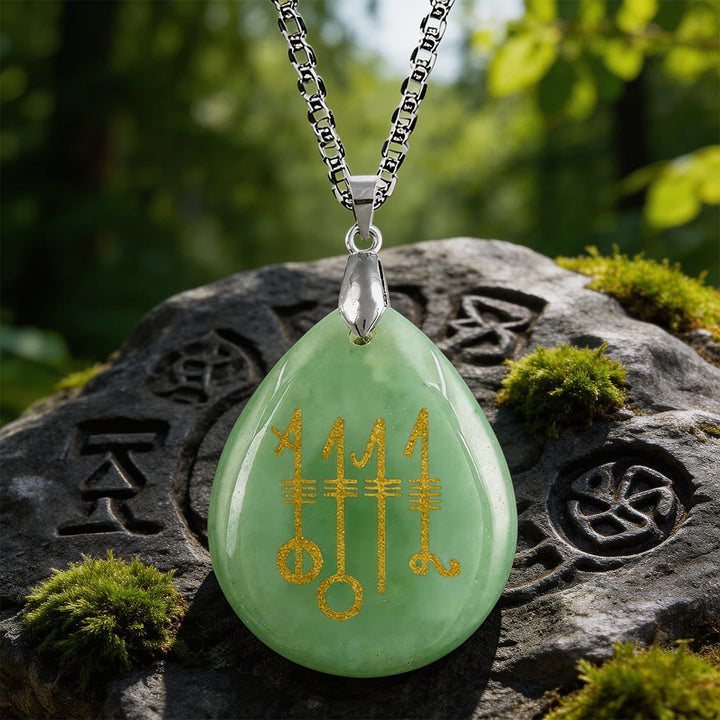 Svefnthorn Sleep Ward Crystal Necklace