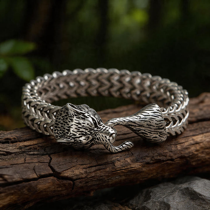 Norse Viking Amulet Odin's Wolf Bracelet