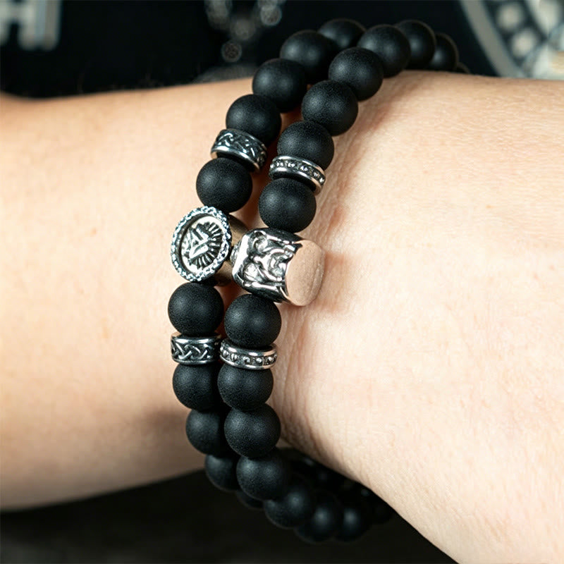 Odin Valknut Warrior Bracelet