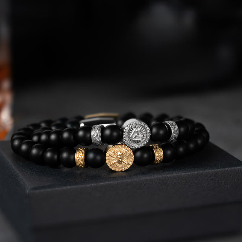 Odin Valknut Warrior Bracelet
