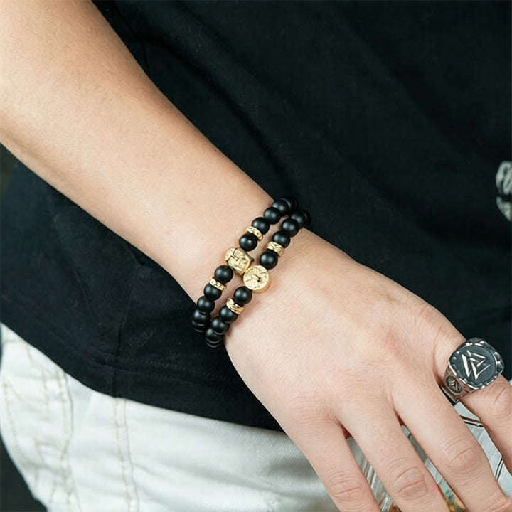 Odin Valknut Warrior Bracelet