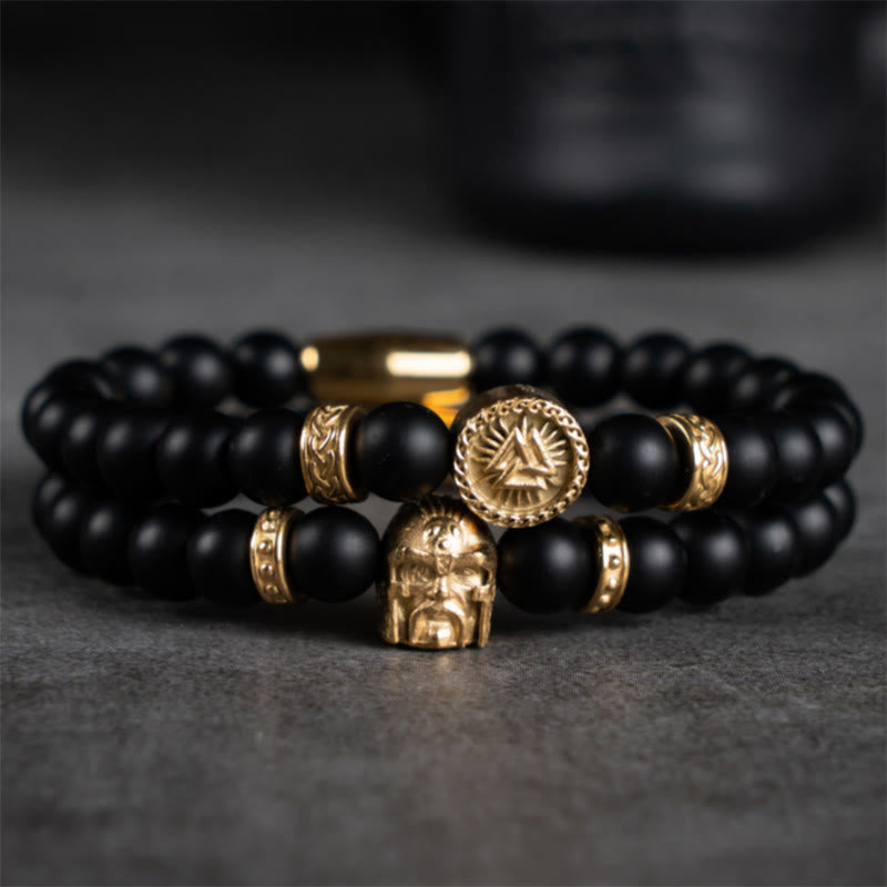 Odin Valknut Warrior Bracelet