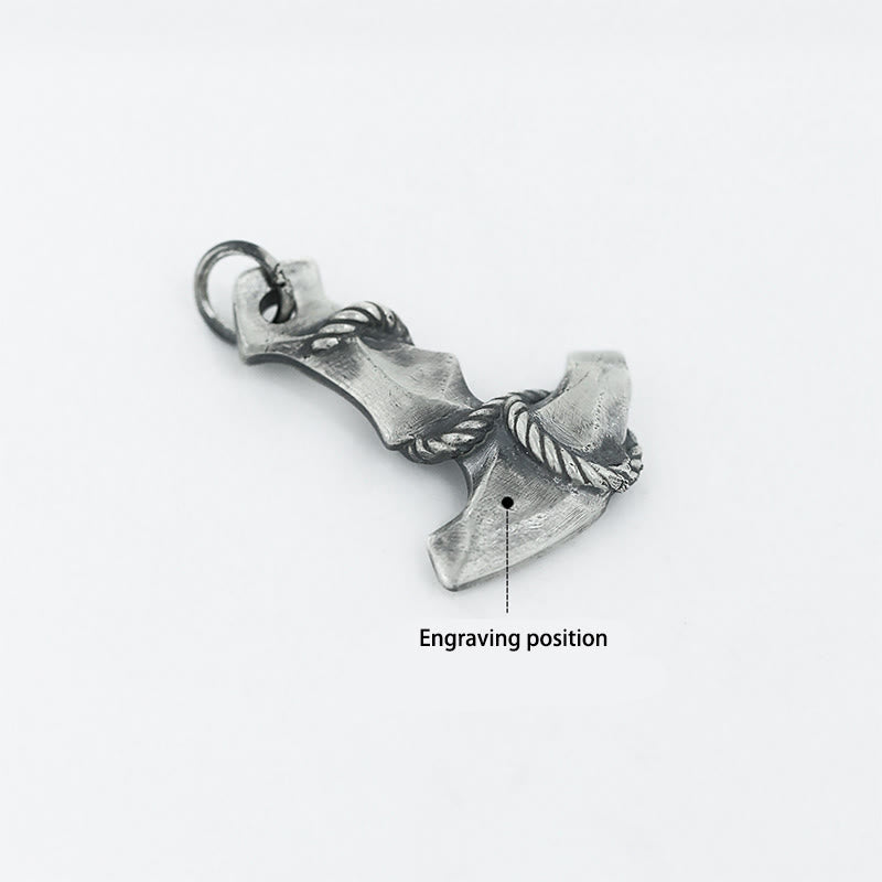Handcrafted 999 Silver Anchor Necklace