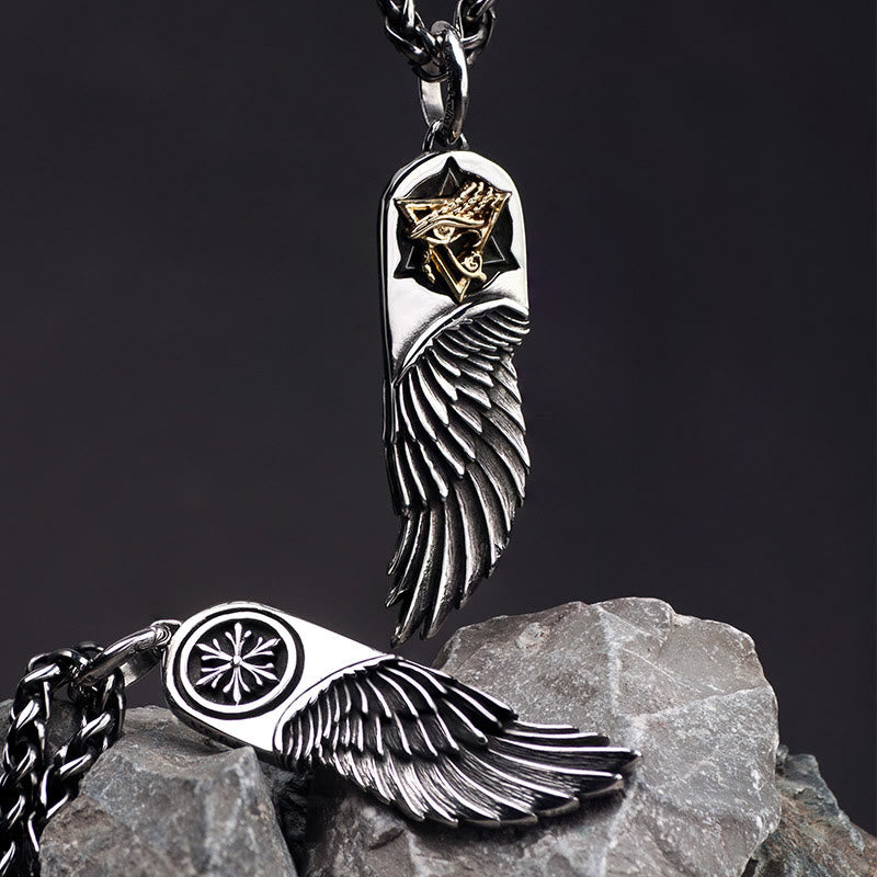 Eye of Horus Wing Necklace