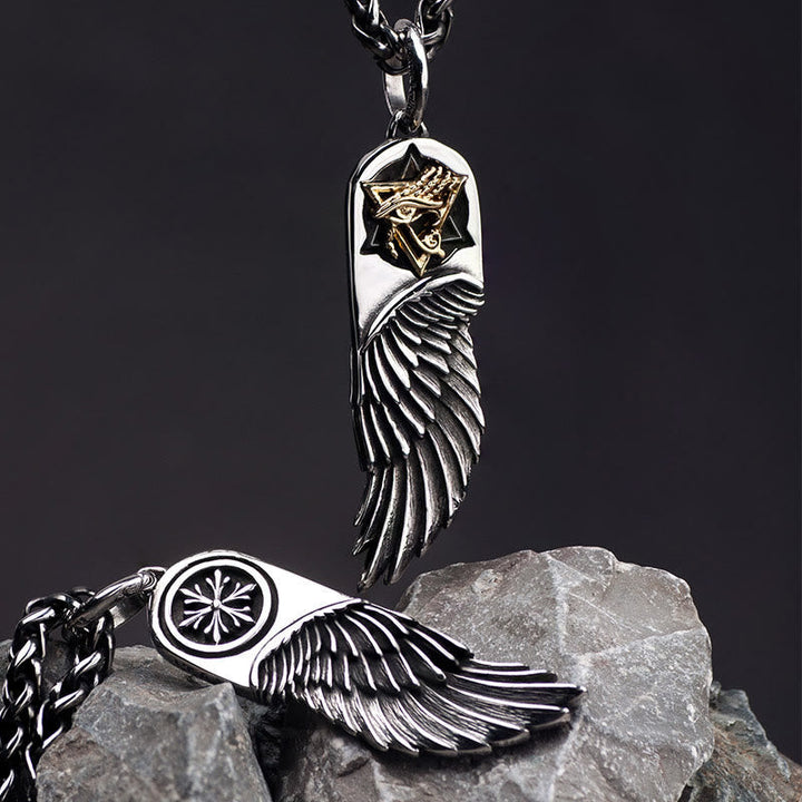 Eye of Horus Wing Necklace