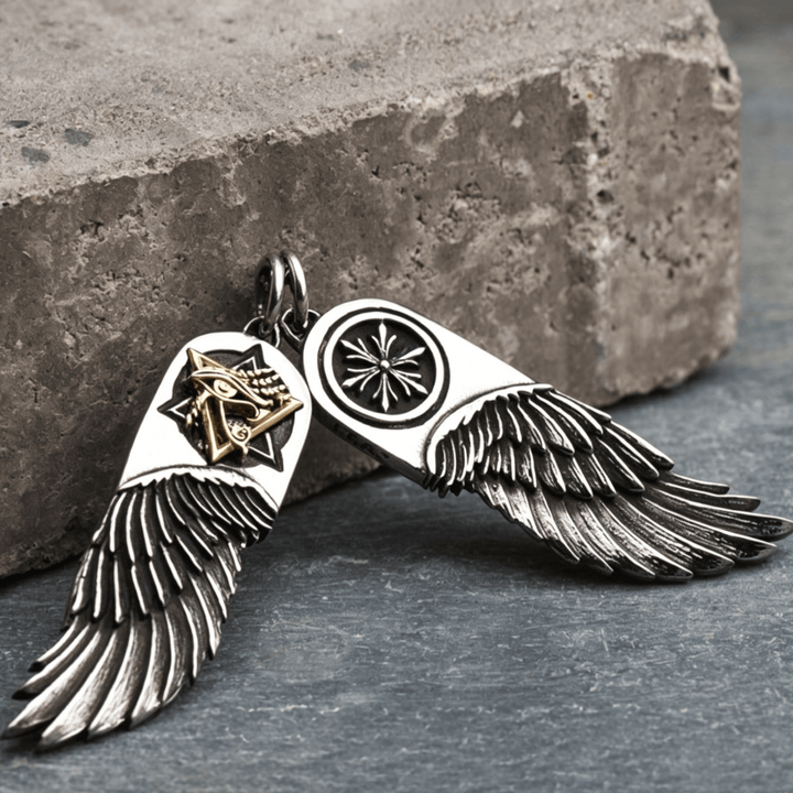 Eye of Horus Wing Necklace