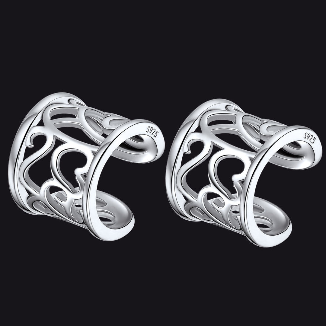 Celtic Knot 925 Sterling Silver Cartilage Ear Cuff