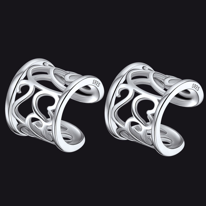 Celtic Knot 925 Sterling Silver Cartilage Ear Cuff