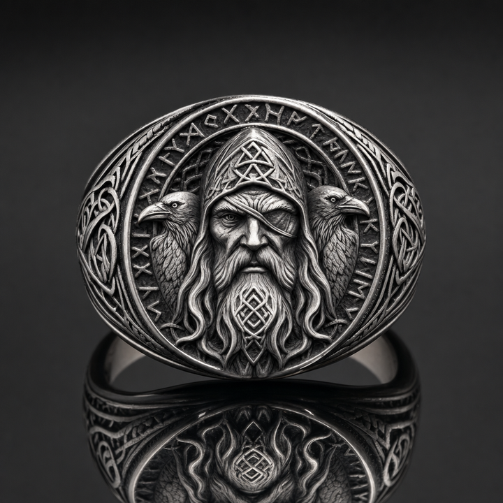 Odin Allfather Signet Ring