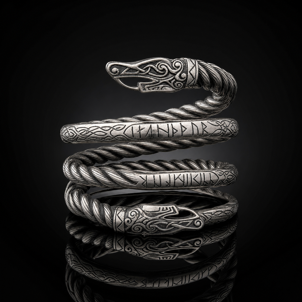 Draupnir Coil Arm Ring Cuff (Ring of Odin)