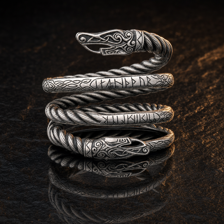 Draupnir Coil Arm Ring Cuff (Ring of Odin) — feature
