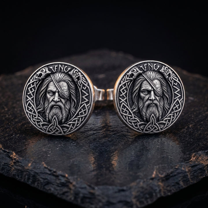 Odin Allfather Stud Earrings — feature