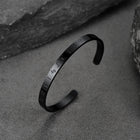 Norse Viking Runes Bangle Cuff Bracelet For Men 7