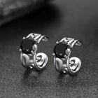 Sterling Silver Celtic Birthstone Ear Cuffs Earrings for Men Women 8