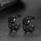 Sterling Silver Celtic Birthstone Ear Cuffs Earrings for Men Women 7