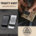 Personalised Celtic Knot Money Clip Slim Wallets 3