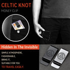 Personalised Celtic Knot Money Clip Slim Wallets 8