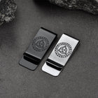 Personalised Celtic Knot Money Clip Slim Wallets 4