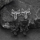 Norse Viking Celtic Wolf Cufflinks For Men 4