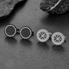 Nordic Viking Vegvisir Compass Cufflinks for Men 5