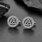 Viking Rune Celtic Knot Cufflinks for Men 3